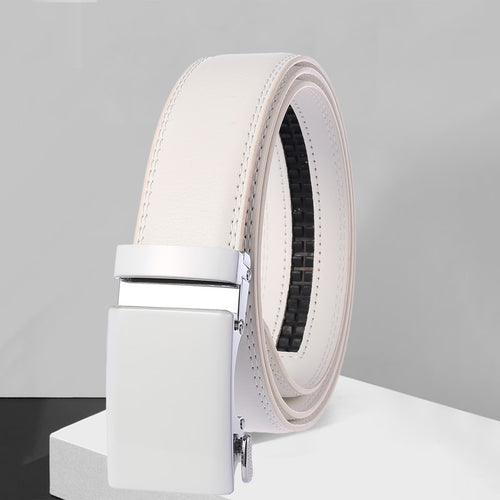 1PC Belt White Men'S Belt Luxury Designer for Superfiber Jeans Belt Multi Color Optional