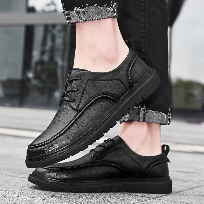 Men Classic Business Formal Shoes Leather Shoes Men Oxford Dress Shoes 2021 Casual Men Shoes