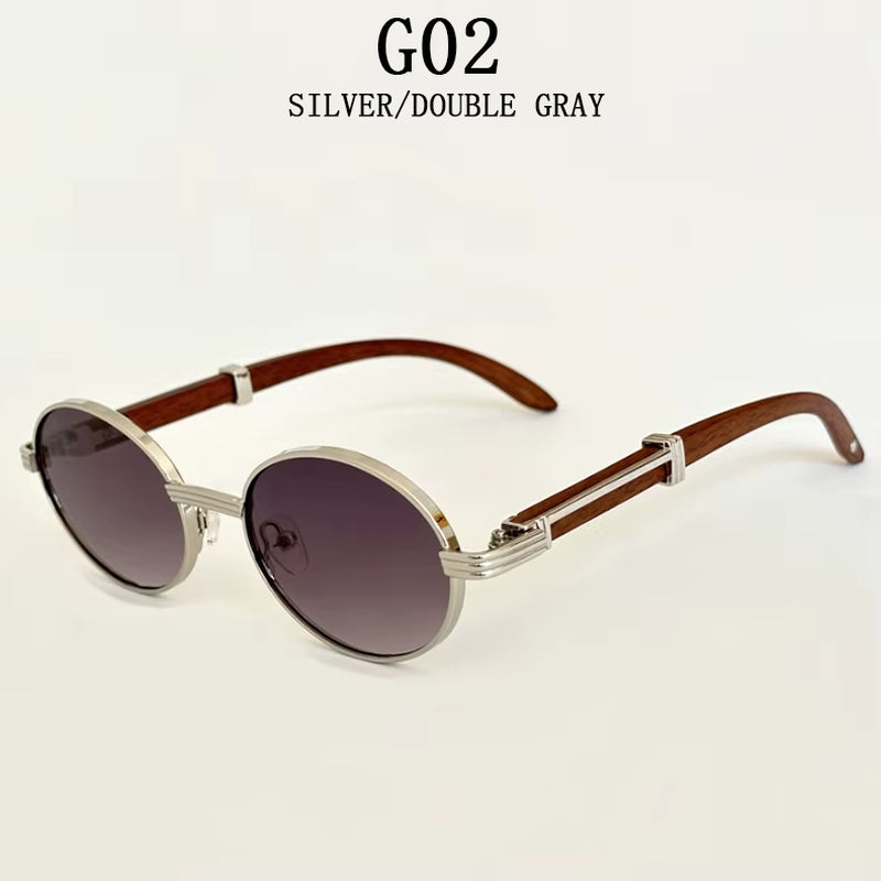 2024 Oval Sunglasses Women Luxury Vintage Sunglasses for Men Retro Luxe Fashion Glasses Lunette Soleil Femme Gafas De Sol Hombre