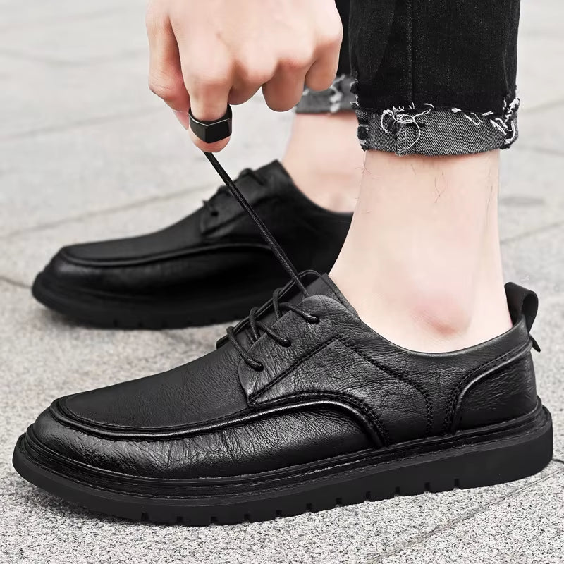 Men Classic Business Formal Shoes Leather Shoes Men Oxford Dress Shoes 2021 Casual Men Shoes