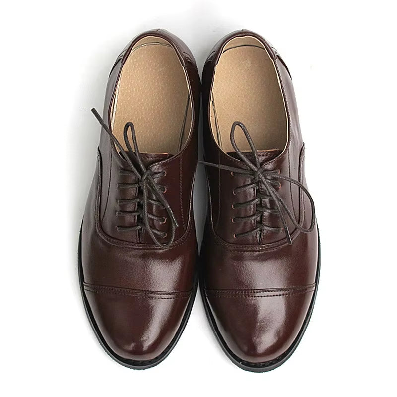 Genuine Leather Oxford Shoes Loafers for Woman Sneakers Female Oxfords Luxury Formal Single Strap Shoes Woman Spring Summer