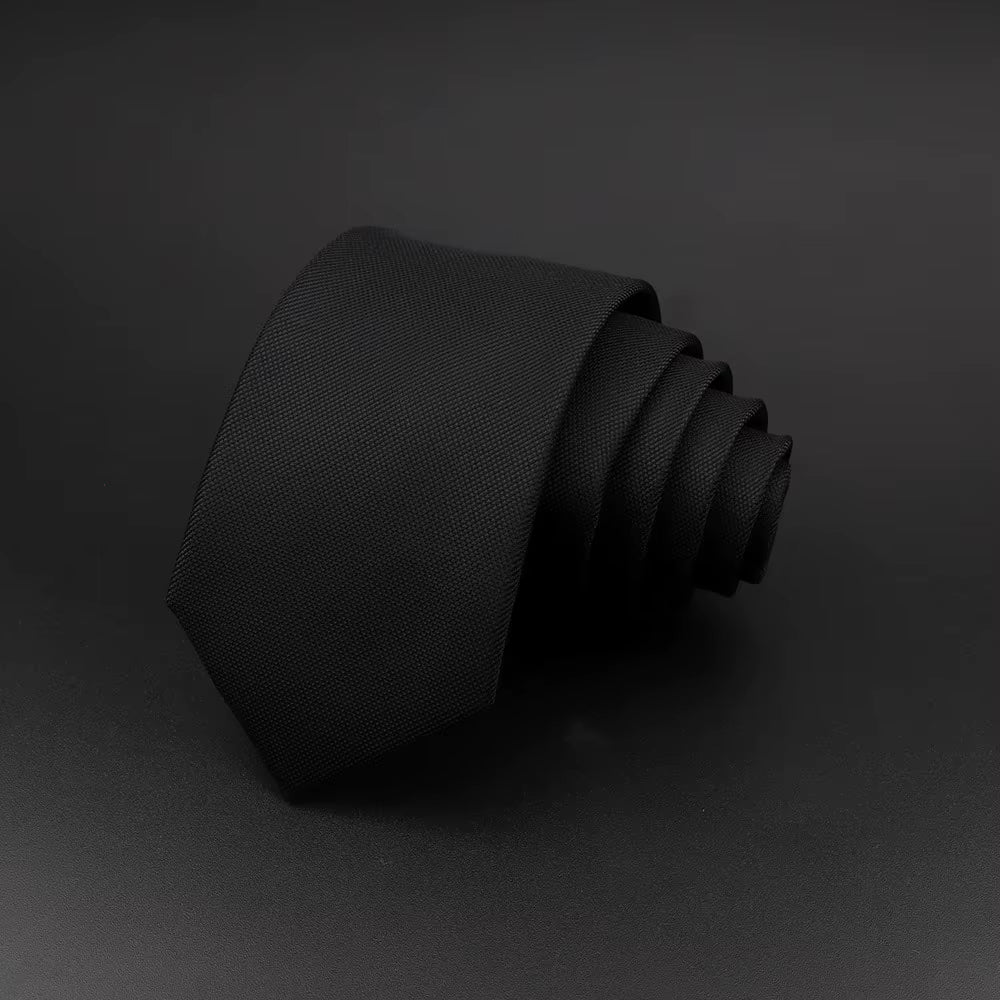 Casual Ties for Men Jacquard Striped Plaid Paisley Necktie Polyester Narrow Tie Skinny Suit Shirt Gift Accessory Gift Cravate