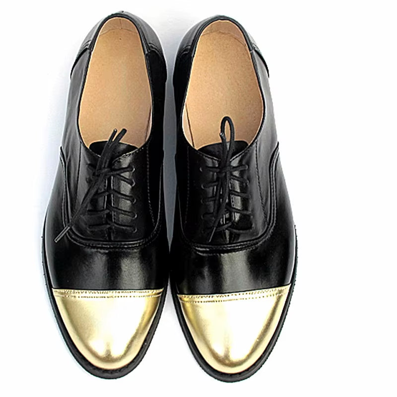 Genuine Leather Oxford Shoes Loafers for Woman Sneakers Female Oxfords Luxury Formal Single Strap Shoes Woman Spring Summer