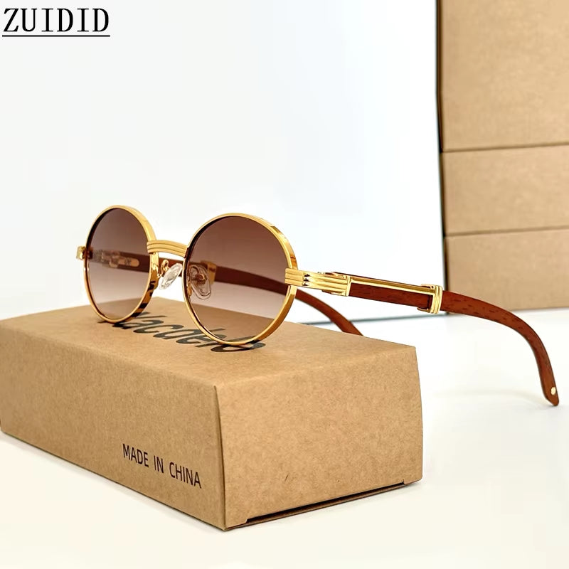 2024 Oval Sunglasses Women Luxury Vintage Sunglasses for Men Retro Luxe Fashion Glasses Lunette Soleil Femme Gafas De Sol Hombre